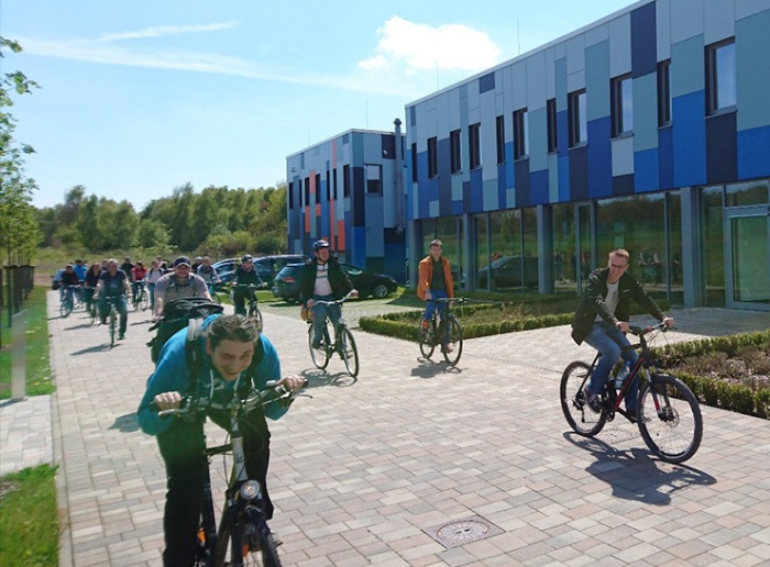 PLANET IC Mitarbeiter - Gemeinsame Fahrradtour