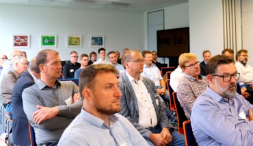 Unsere Besucher verfolgen aufmerksam die Vorträge