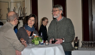 Angeregte Unterhaltungen beim PLANET IC Familientag 2015 im Schweriner Schloss