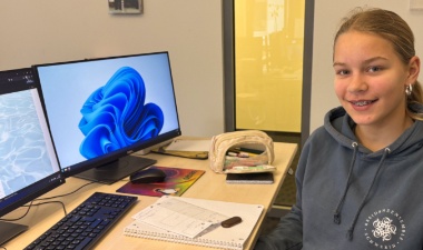 Malea im Designbüro