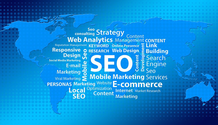 Schematische Darstellung Suchmaschinenoptimierung